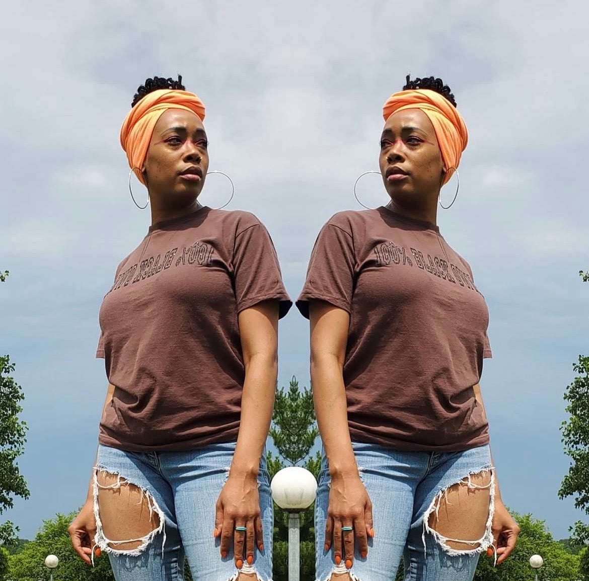 Stretch Wrap Neon Orange