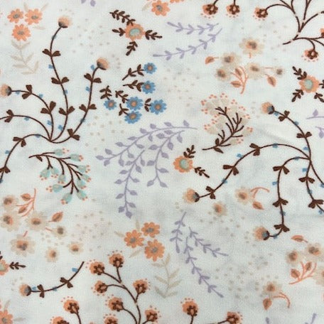 Stretch Wrap White Floral