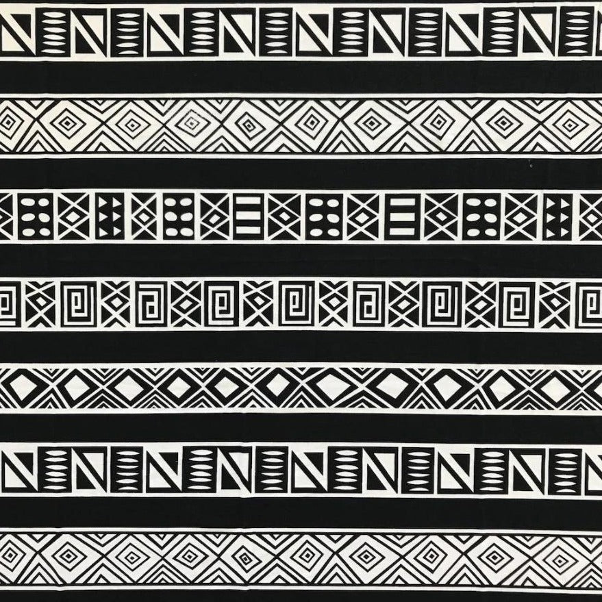 Stretch Wrap Aztec Black