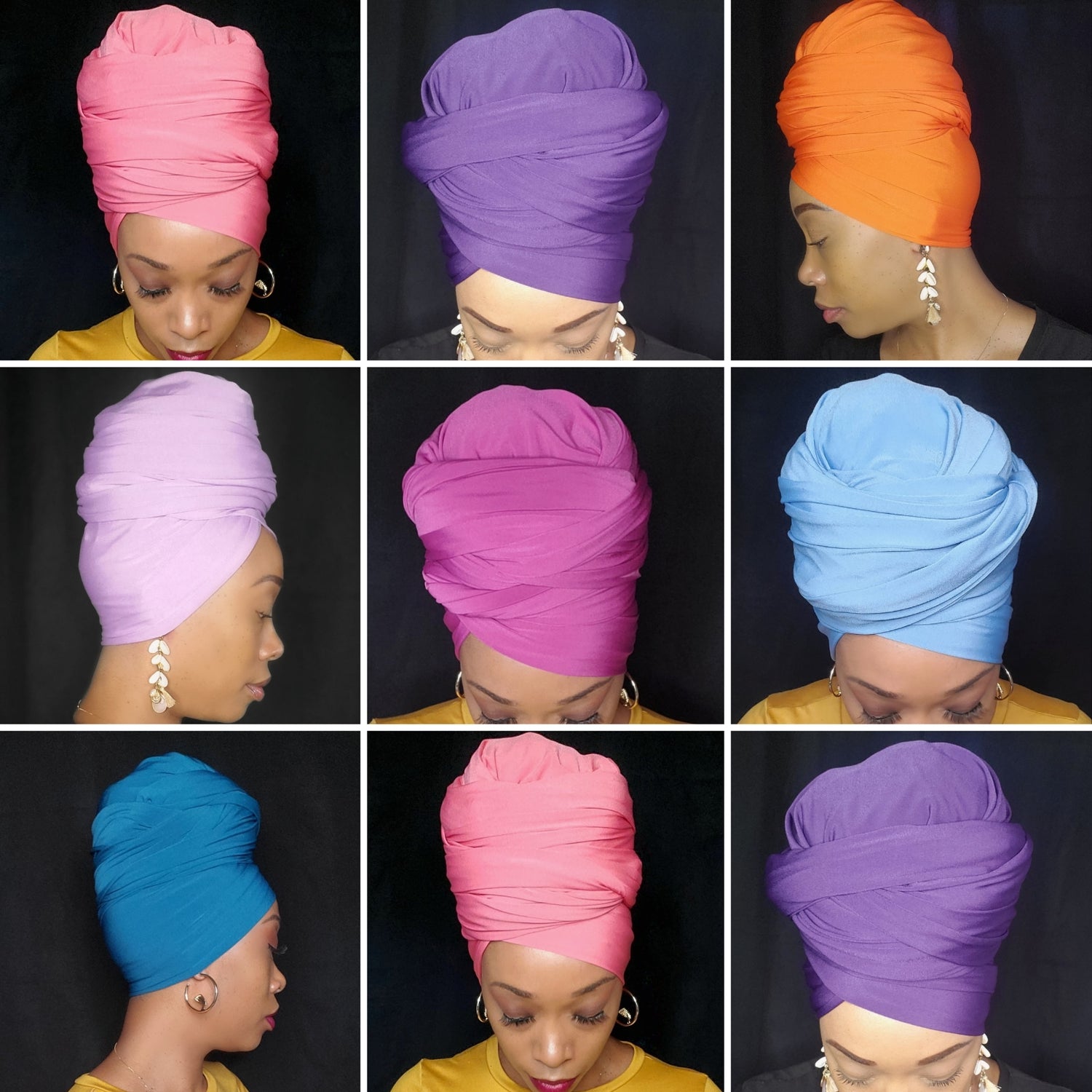 Let it Flow Stretch Headwraps