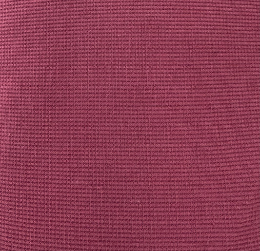 Waffle Stretch Burgundy
