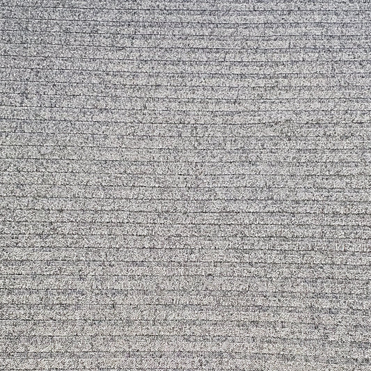 Stretch Ribbed Silver Fox