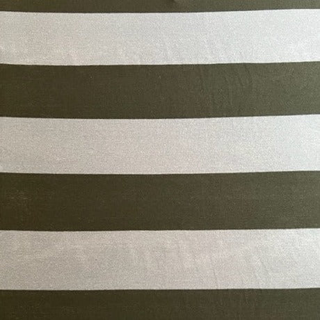Stretch Wrap Stripes Black & Dark Grey