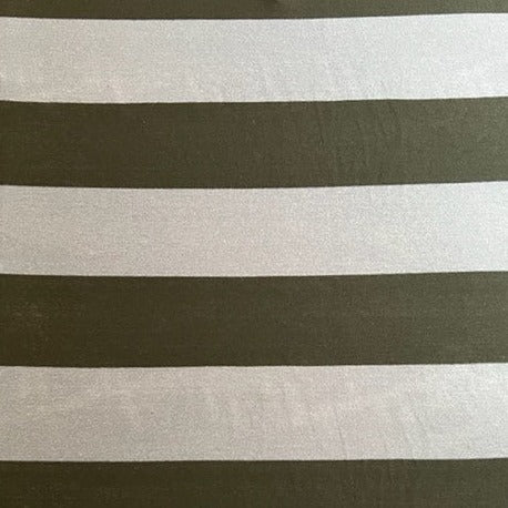 Stretch Shortie Black & Dark Grey Stripes